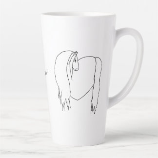 Original signé Horse Heart Latte Mug