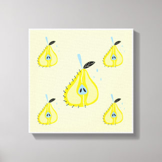 Original Simple Art Pear Canvas Prints