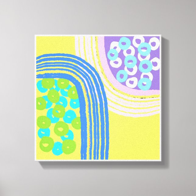 Original Simple Art Yellow Prints (Front)