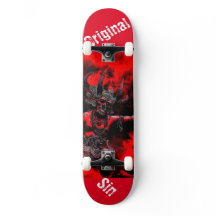 Original Sin Custom Skateboard Design