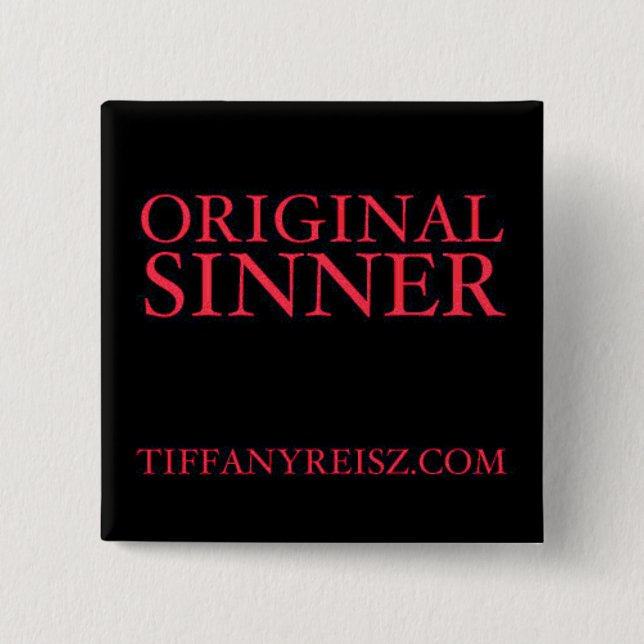 Original Sinner Button (Front)