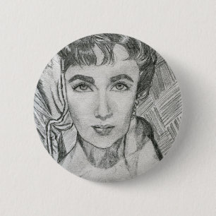 Original sketch 2 inch round button
