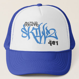 Original Skillz Logo (New Blue Trucker Hat