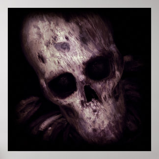 Original Skull Art Poster