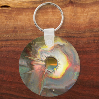 Original spin art keychain