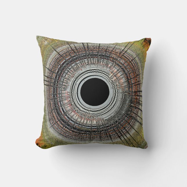 Original spin art throw pillow (Front)