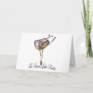 Original Swan Lake Ballet by Latidaballet! Card