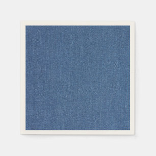 Original textile fabric blue fashion jean denim napkin