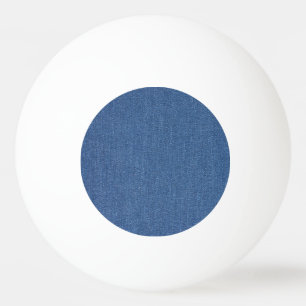 Original textile fabric blue fashion jean denim ping pong ball