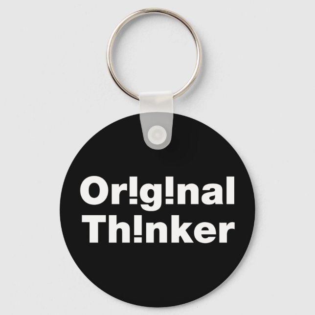 Original Thinker Keychain (Front)