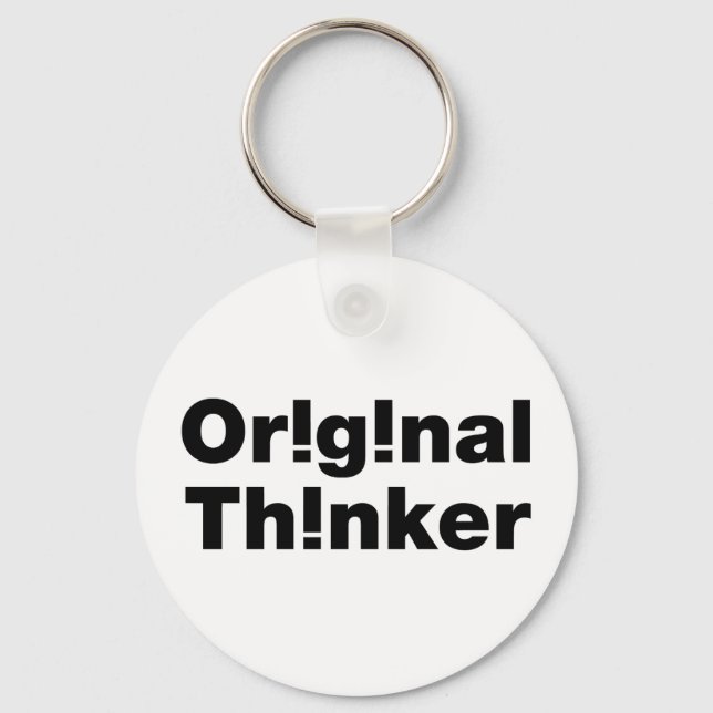 Original Thinker Keychain (Front)