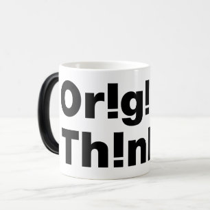 Original Thinker Magic Mug