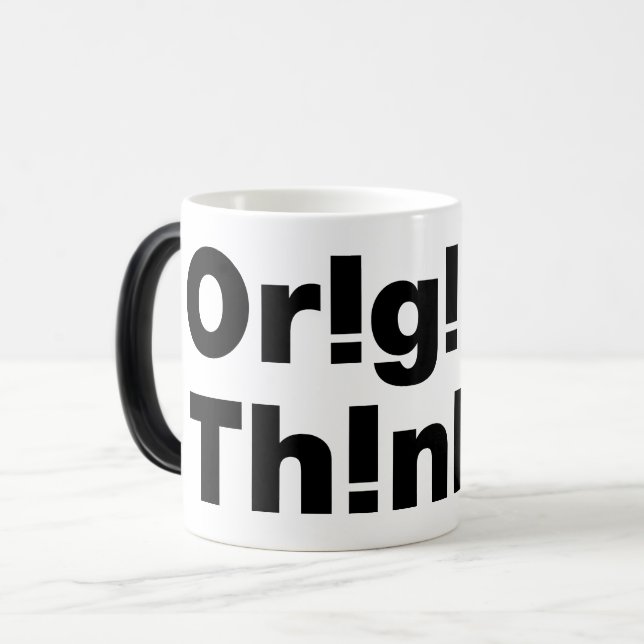 Original Thinker Magic Mug (Front Left)