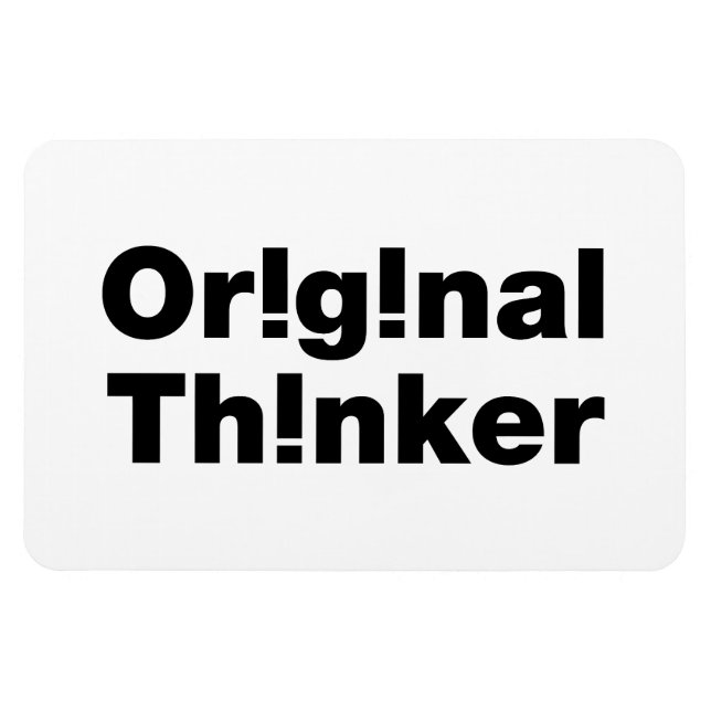 Original Thinker Magnet (Horizontal)