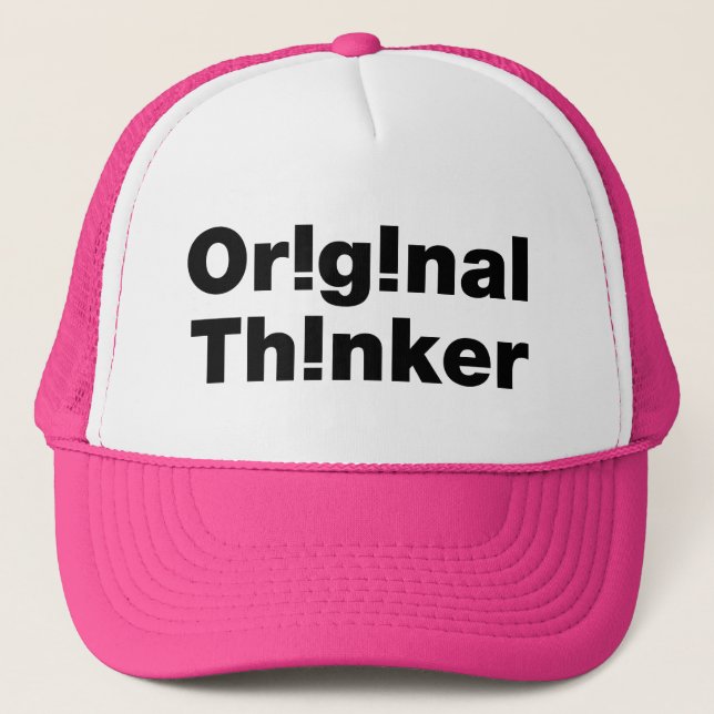 Original Thinker Trucker Hat (Front)