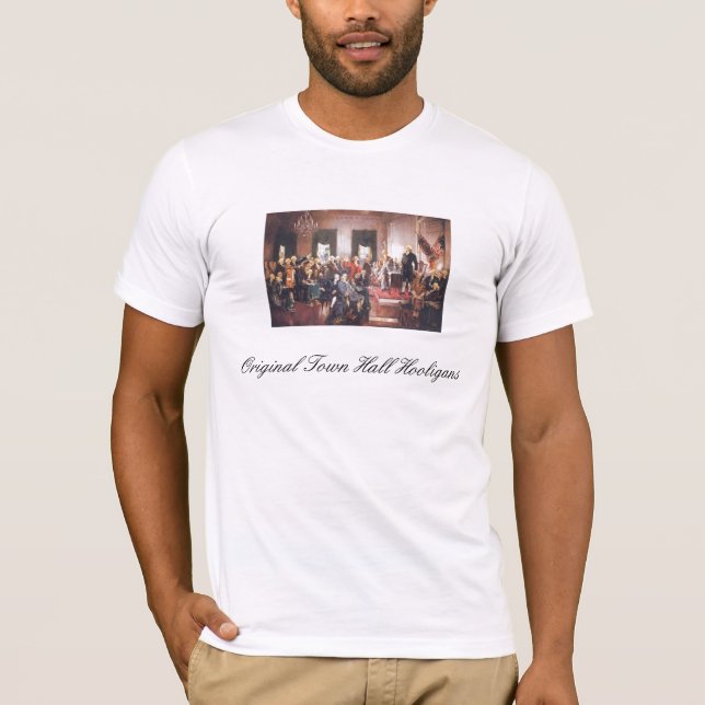 Original Town Hall Hooligans T-Shirt (Front)