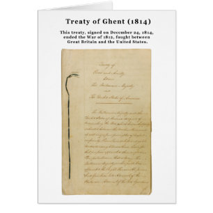 ORIGINAL Treaty of Ghent 8 Stat. 218 1814