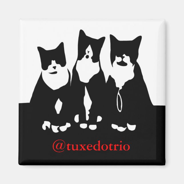 Original TuxedoTrio Magnet (Front)