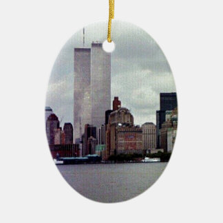 Original Twin Towers Ceramic Ornament