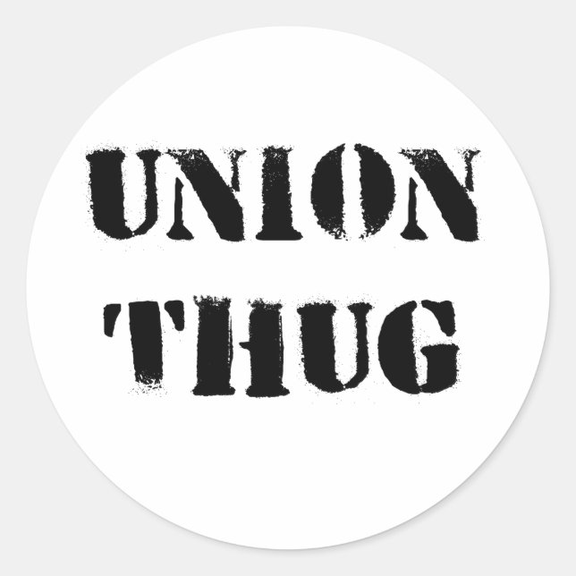 Original Union Thug Stickers (Front)
