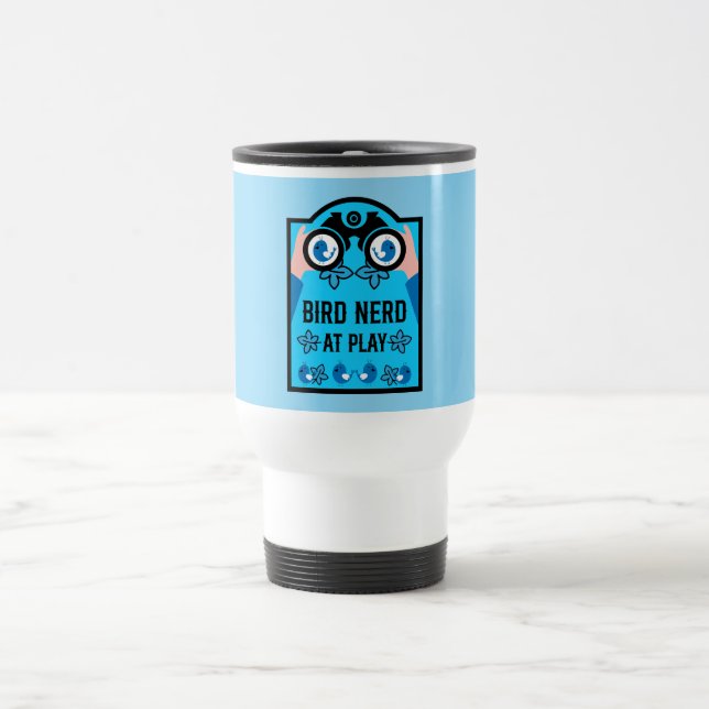 Original Unique Birdwatcher Travel Mug (Center)