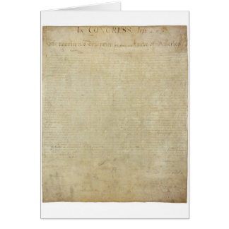 Original United States Declaration of Independence