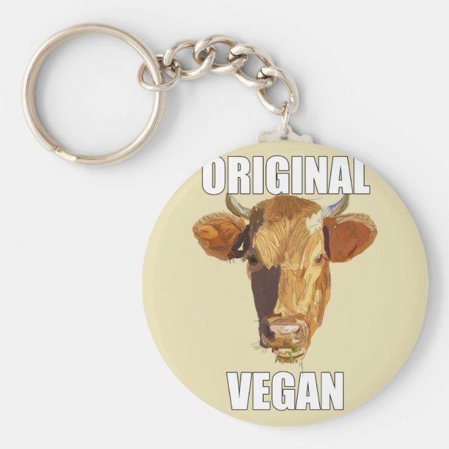 Original Vegan Keychain (Front)