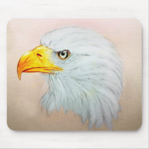 Original vintage art mousepad - Eagle