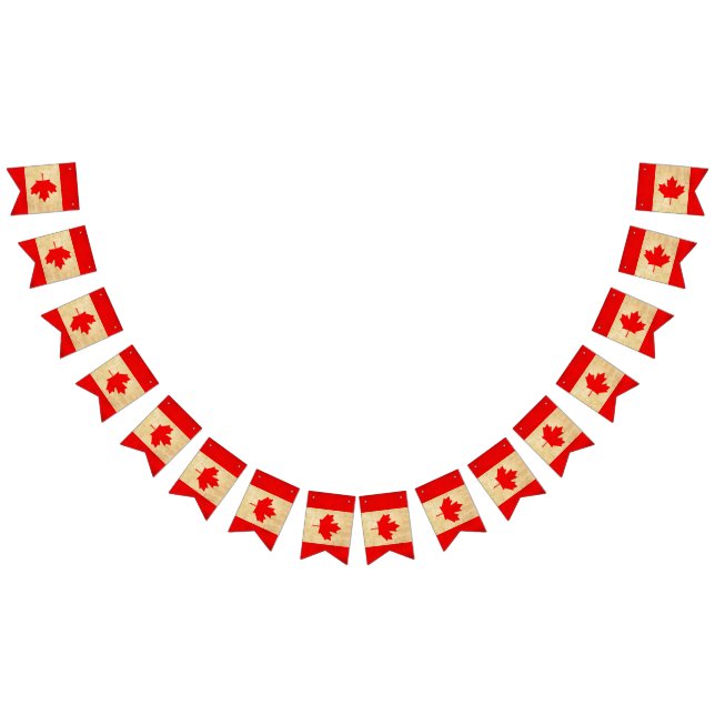 Original Vintage Patriotic National Flag of CANADA (All)