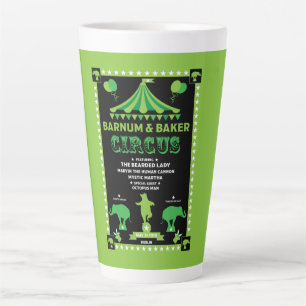 Original Vintages Inspired Circus Latte Mug