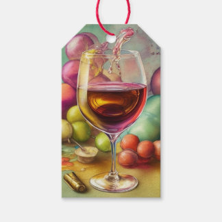 Original wine bottle label