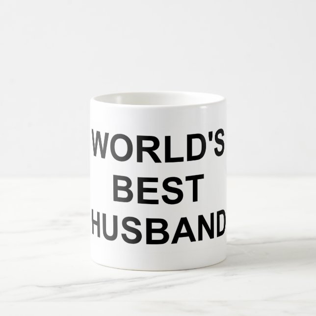 Original World's Best Husband Coffee Mug (Center)