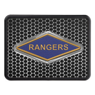 Original WWII Ranger Regiment  Custom Steel Trailer Hitch Cover