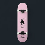 "Originally Girl" skateboard<br><div class="desc">The Originally Girl skateboard deck is a unique and new brand created by me. You can personalise it with the name you like, such as 'Stonewall' or 'Eskimo', for example. It is light, smooth and flexible - perfect for girls who want to learn how to skate! lick on "Details", scroll...</div>