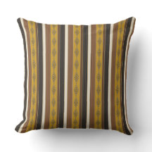Origines : Coussin de jet à motif géométrique Dawn