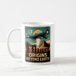 Origins Beyond Earth Ancient Alien Theory Coffee Mug
