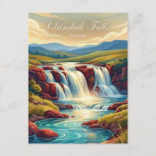 Orinduik Falls Guyana Postcard