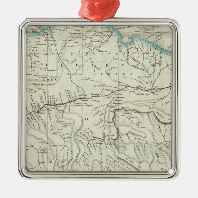 Orinoco Metal Ornament (Front)