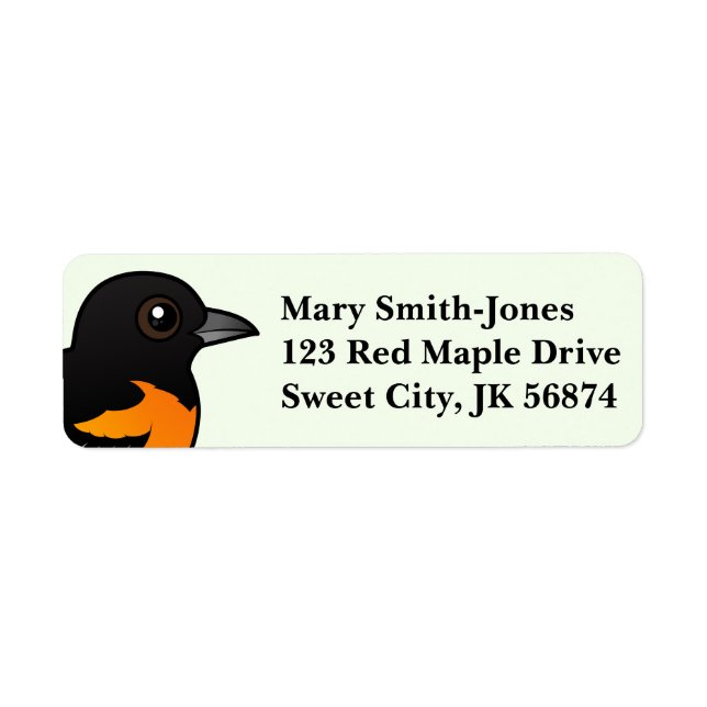 Oriole Birdorable Baltimore (Devant)