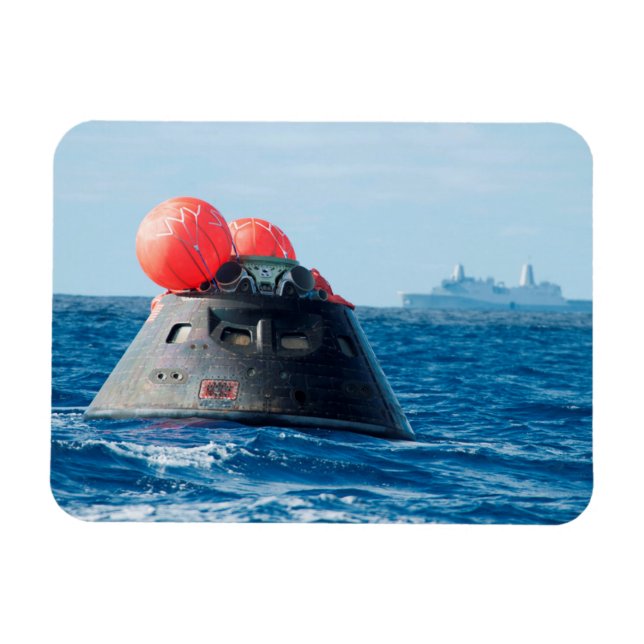 Orion Capsule Spacecraft Ocean Recovery Magnet (Horizontal)