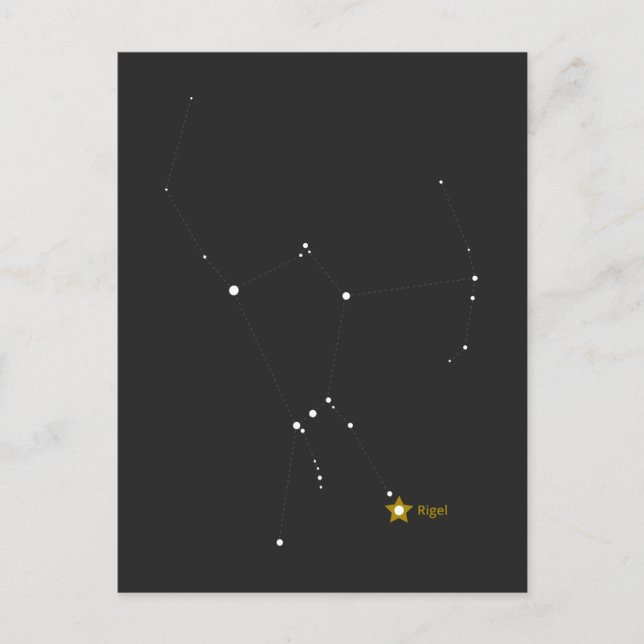 Orion (Customizable Layers) Invitation Postcard (Front)