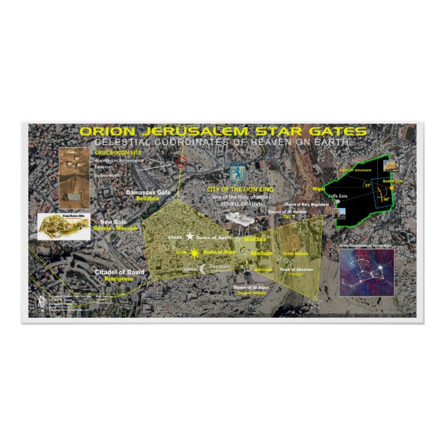 Orion Jerusalem Stargates Poster (Front)