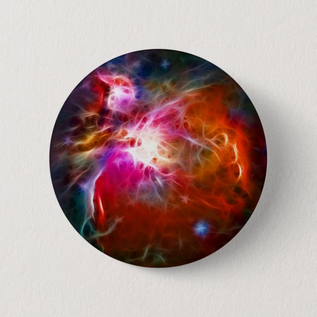 Orion Nebula 2 Inch Round Button (Front)