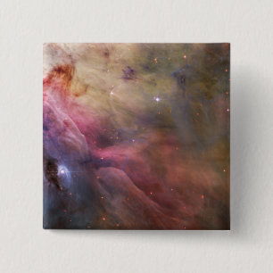 Orion Nebula 2 Inch Square Button