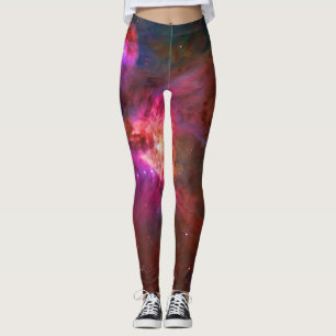 Orion Nebula and Trapezium Stars space exercise Leggings