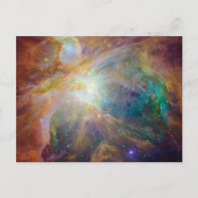 Orion Nebula Astronomy Photo Postcard (Front)