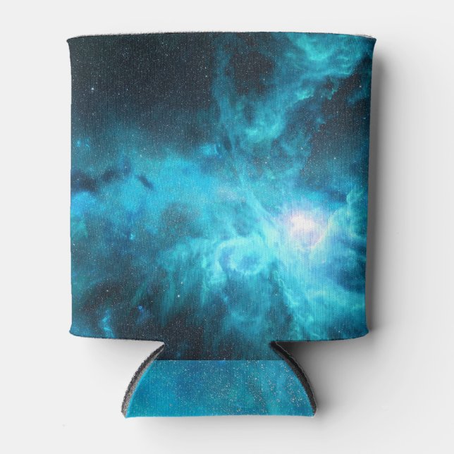 Orion nebula, blue light, astronomy. can cooler (Front)