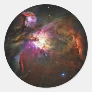 Orion Nebula Classic Round Sticker