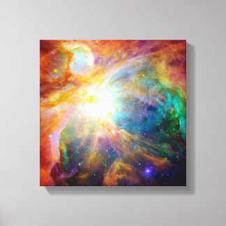 Orion Nebula Colourful Galaxy Canvas Wall Art