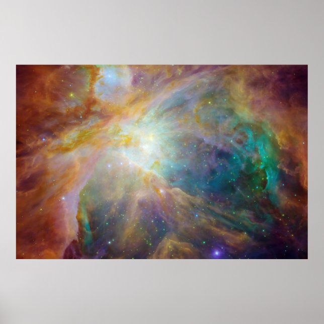 Orion Nebula Composite Poster (Front)